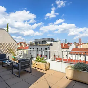 Apartment Lyon Premium - 7E Ciel Rooftop Panoramique, Lyon